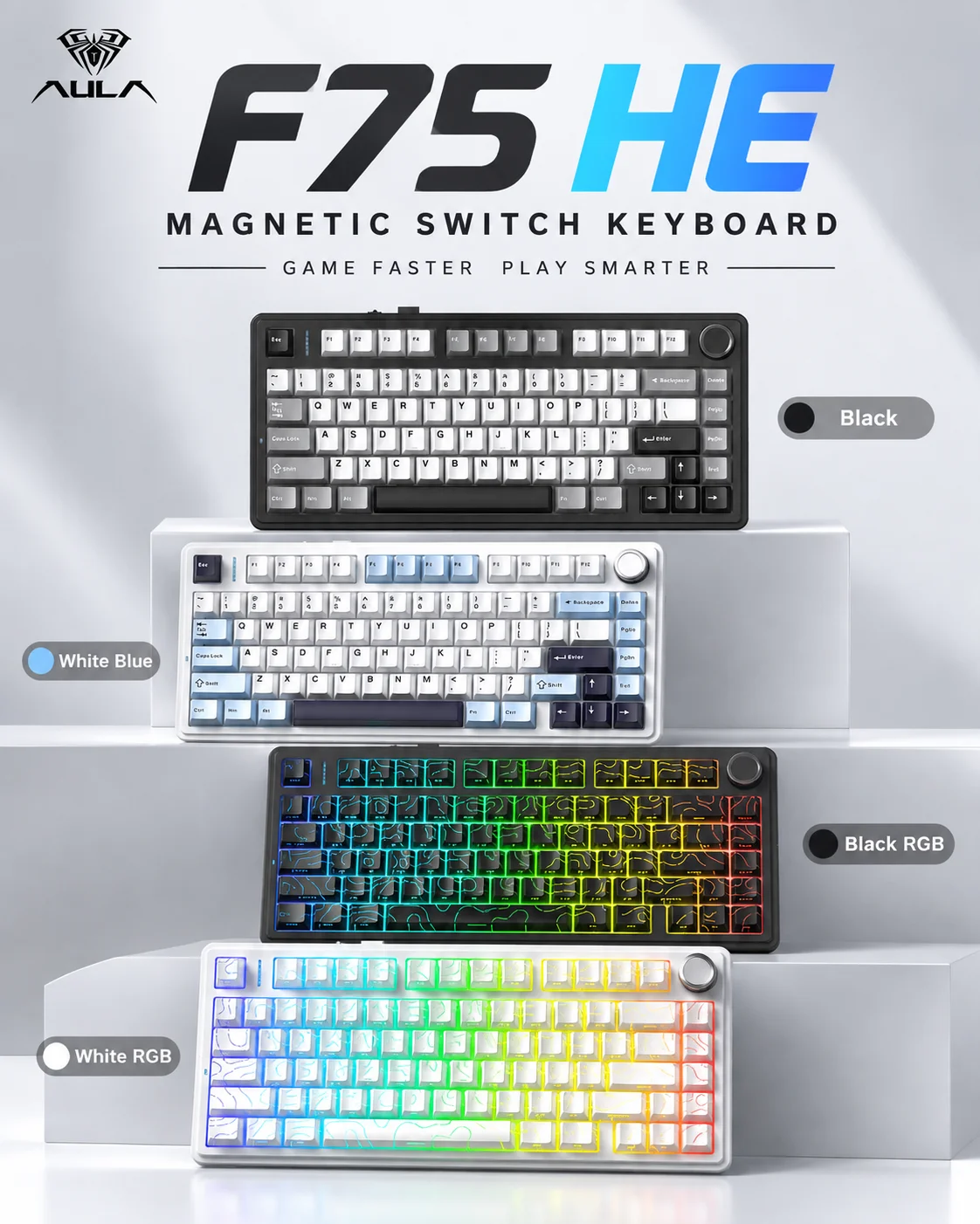 AULA F75 HE 마그네틱 키보드, 75% 크기의  - Gaming Keyboard Nearby 리뷰 및 가격